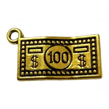 Gold Dollar Charm, Pack/12